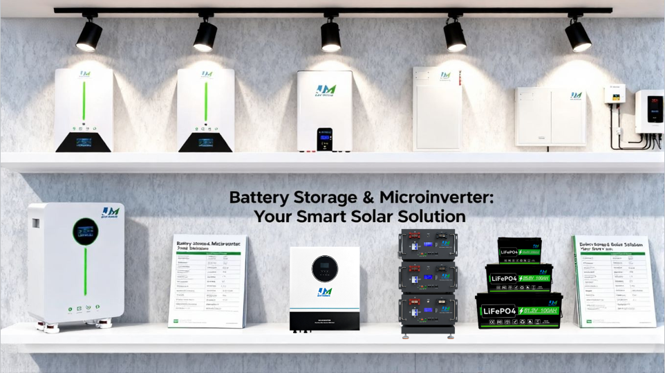 Battery Storage & Microinverter: Your Smart Solar Solution