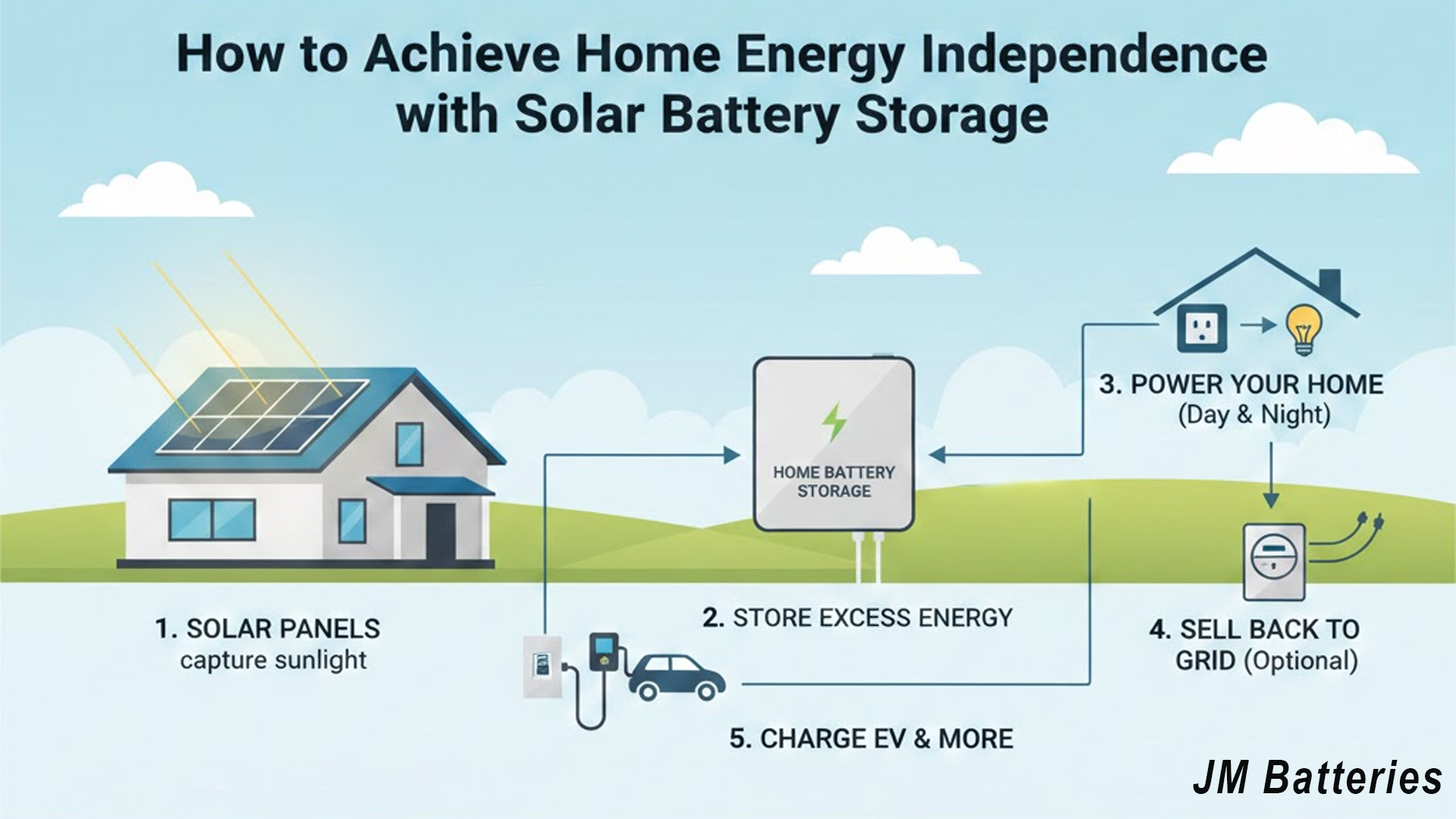 How to Achieve Home Energy Independence with Solar Battery Storage