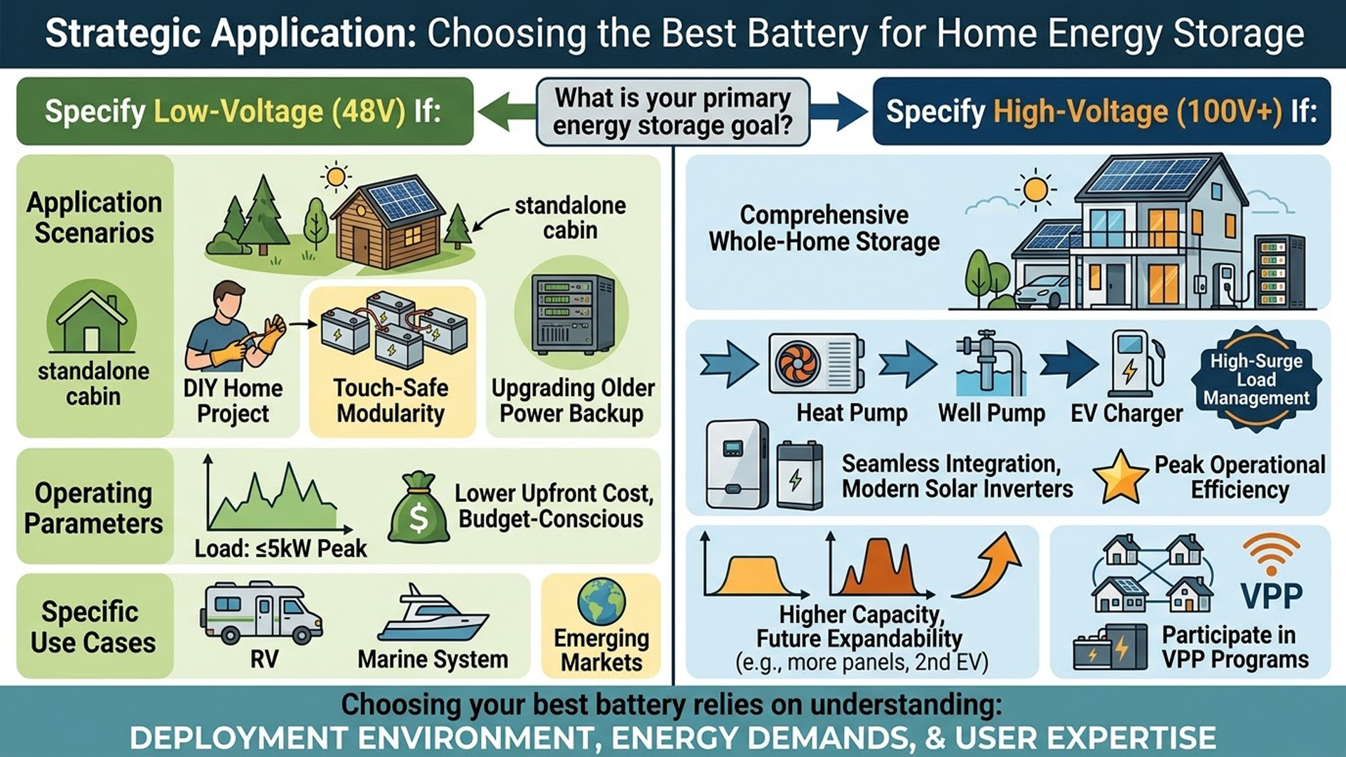 Choosing the Best Battery for Home Energy Storage