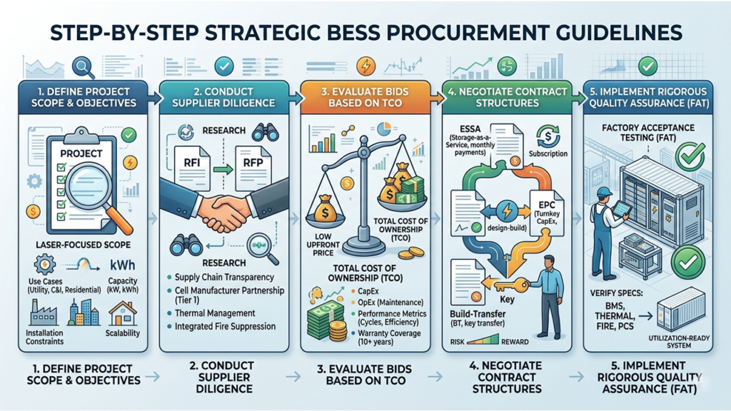 Guidelines for procurement and utilization of battery energy storage systems