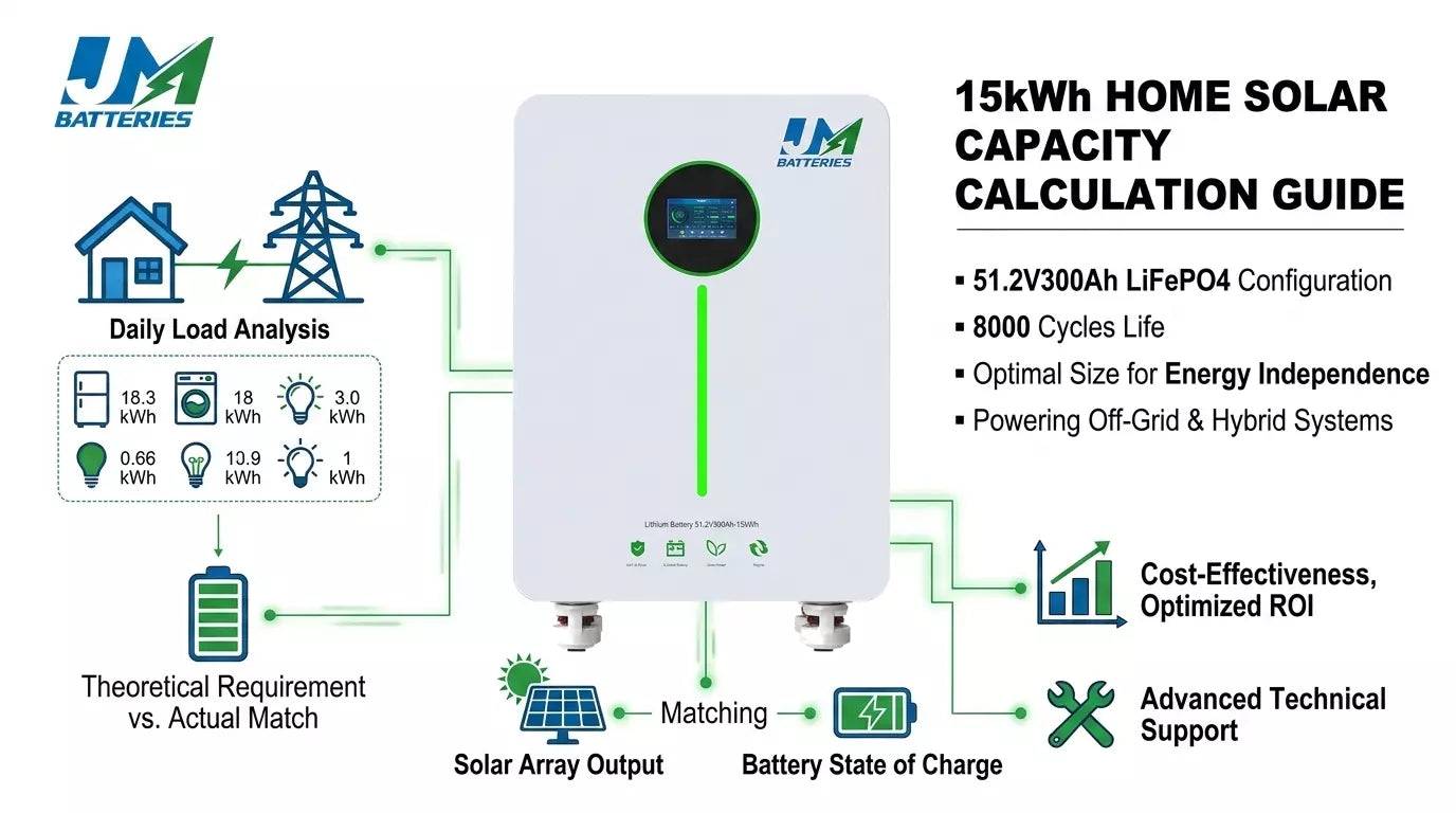 15kWh Home Solar System Capacity Calculation Guide: From Theory to Load Matching