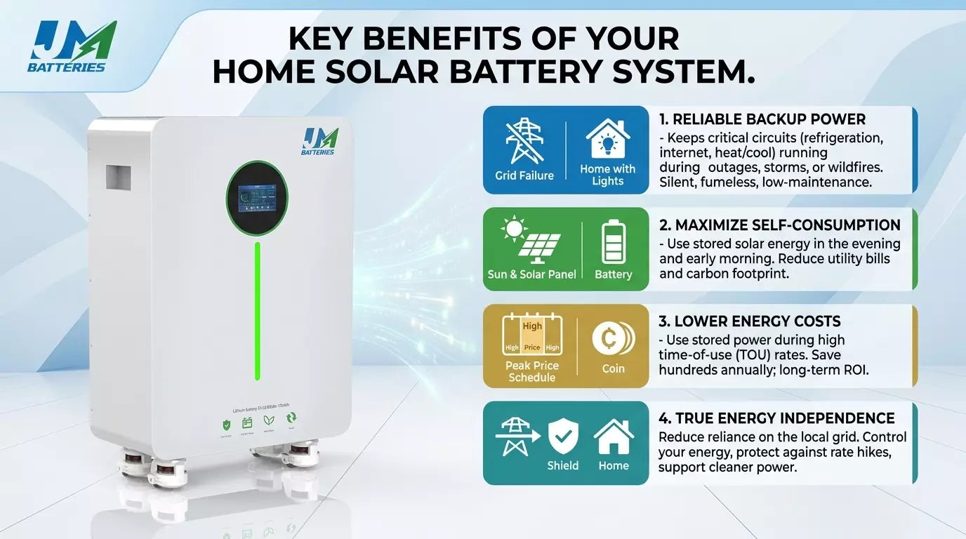 Key Benefits of a Home Solar Battery
