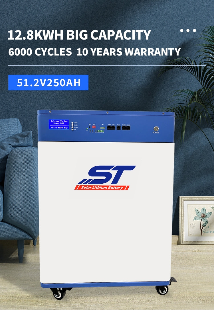 51.2V 250AH 12.8KW Lifepo4 Lithium Power Battery technical specification image 1