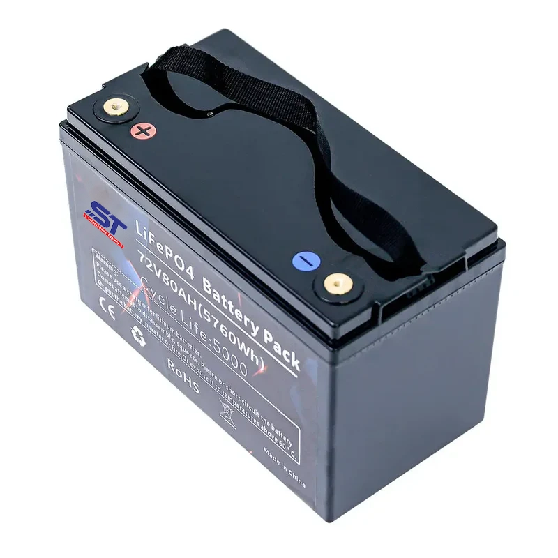 72V 80ah Electric Bicycle Energy Storage Lithium Ion Batteries