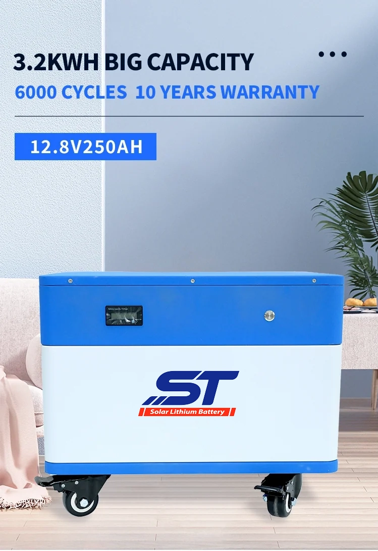 12.8V 250AH Movable Solar System LiFePO4 Battery Cell Power Storage Battery technical specification image 1