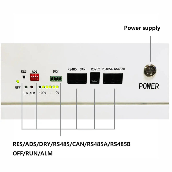 51.2V 200AH 10KW LiFePO4 Battery For Home Solar Storage System