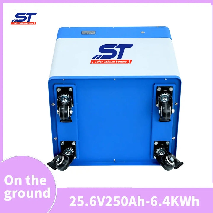 25.6V 250Ah LiFePO4 Battery for Home