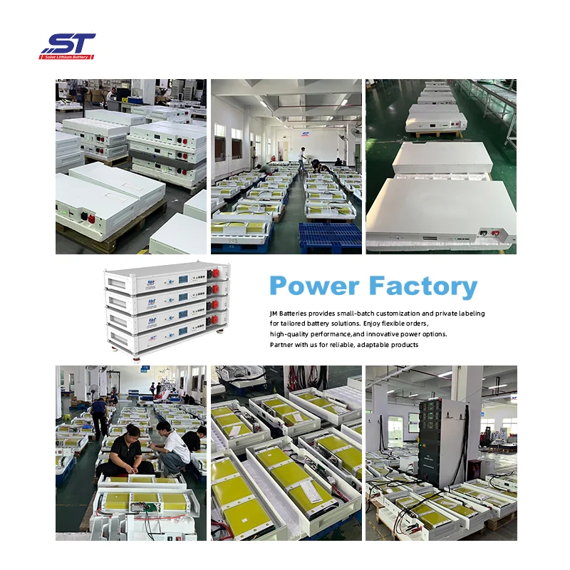 ST High Power Capacity 51.2V 48V Lithium Polymer Batteries For Home