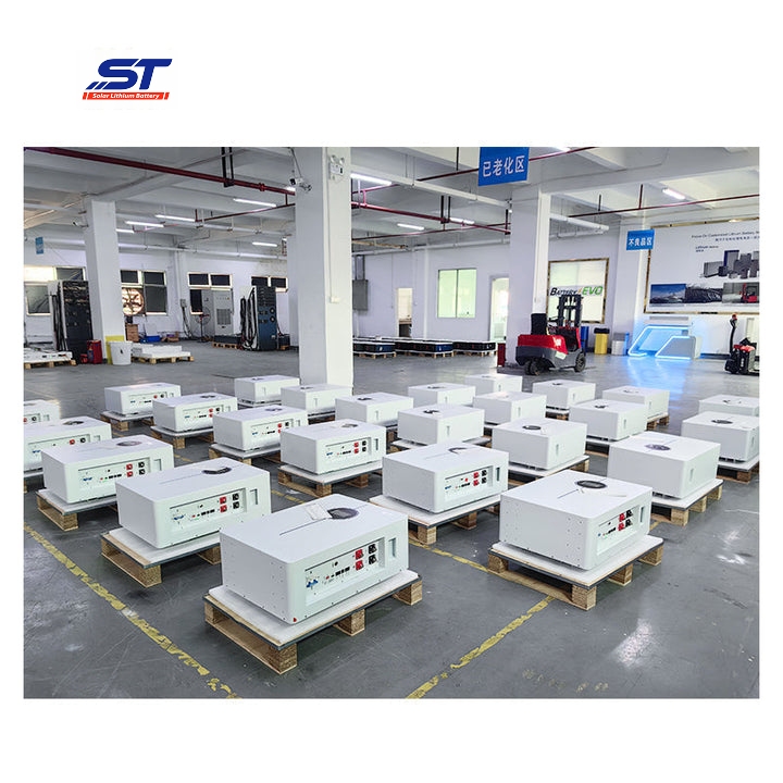 5-Year Warranty 48V 51.2V 300ah Solar Lithium Ion 15kwh LiFePO4 Battery Movable Mounted Home Energy Storage Battery