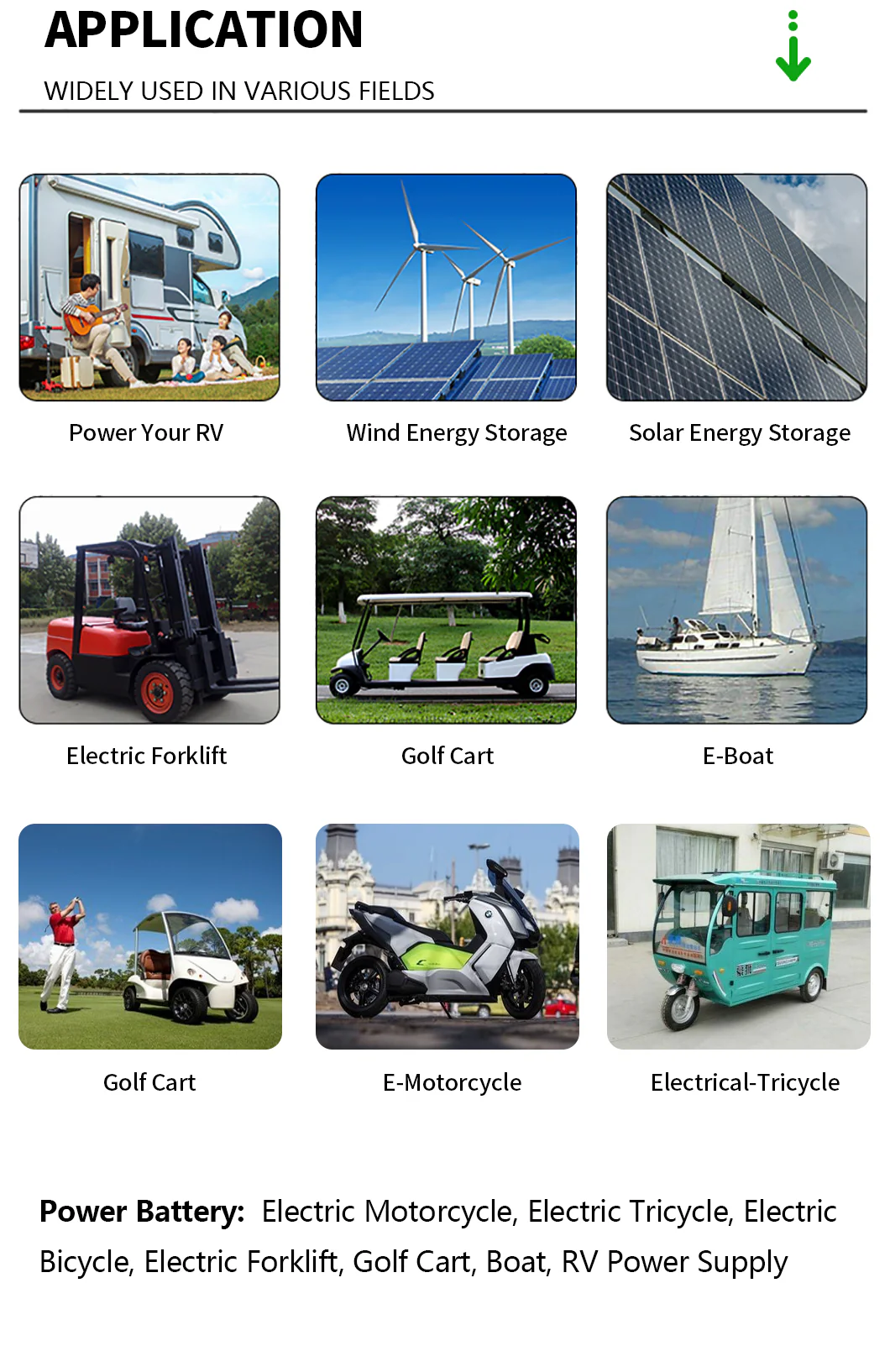 12.8V 200AH 2.56KWH Solar Energy LiFePO4 Battery technical specification image 12