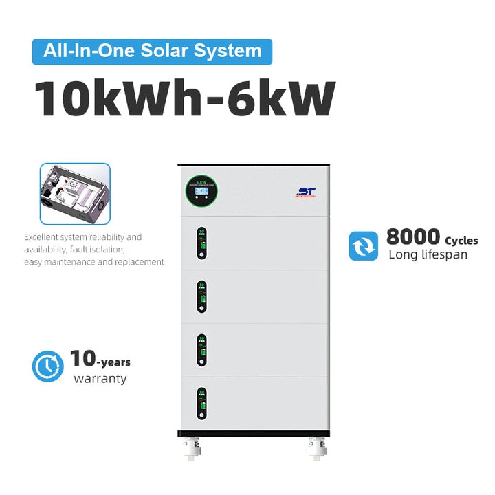 ST All In One Inverter and Battery for Home 5kWh 10kWh Energy Storage Systems