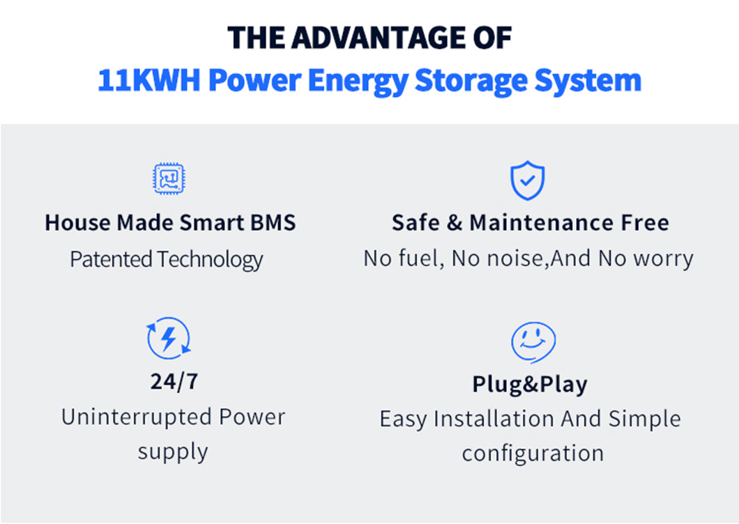 51.2V 230Ah Lithium Ion Battery Home Solar Energy Storage System technical specification image 2