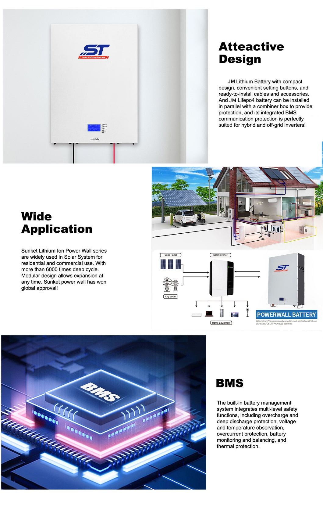 48V 100Ah LiFePO4 Batteries Solar Energy Storage-Battery technical specification image 4