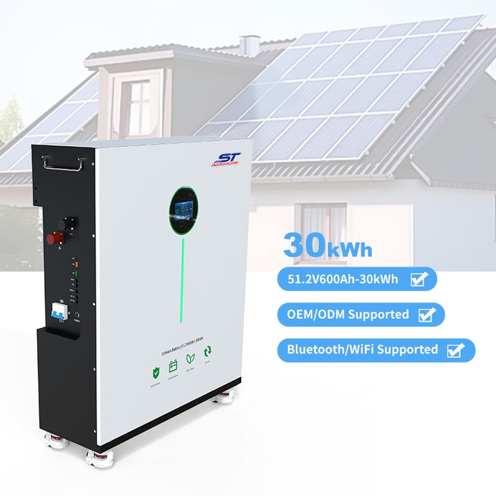 ST 51.2V 48 volt Lithium Ion Battery 30kwh 600ah aaa llithium batteries