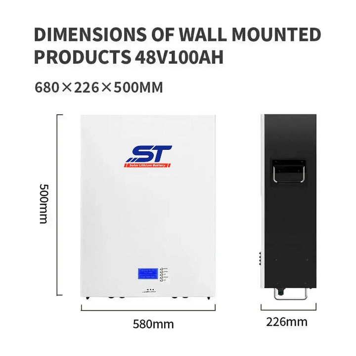 48V 100Ah LiFePO4 Batteries Solar Energy Storage-Battery