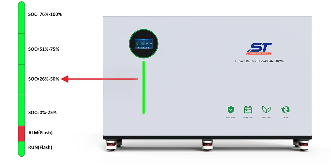 ST 20kwh Battery Backup for Complete Home Energy Storage System technical specification image 2