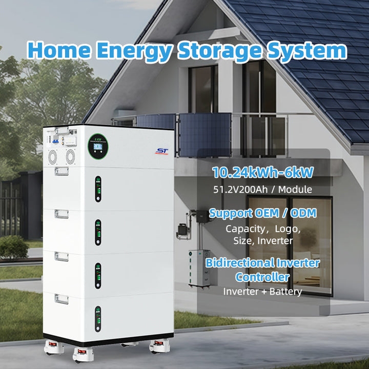 ST All In One Inverter and Battery for Home 5kWh 10kWh Energy Storage Systems