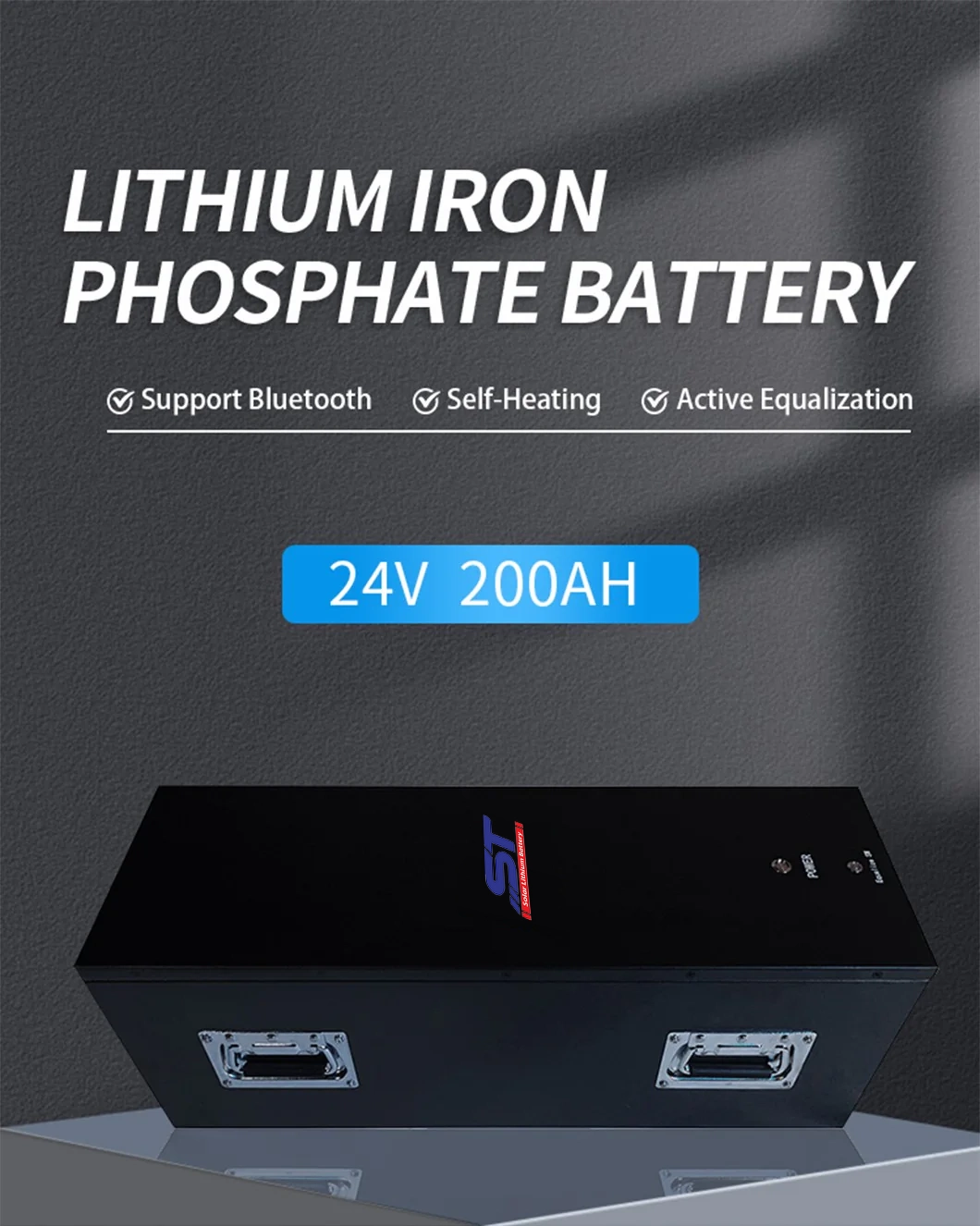 24v 200ah Lithium Ion Storage Battery technical specification image 1