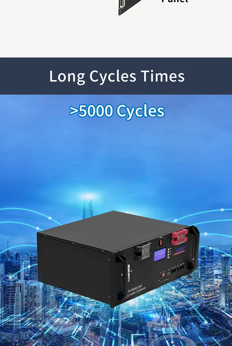 Lithium Ion Battery Pack LiFePO4 Battery 51.2V 150Ah technical specification image 4