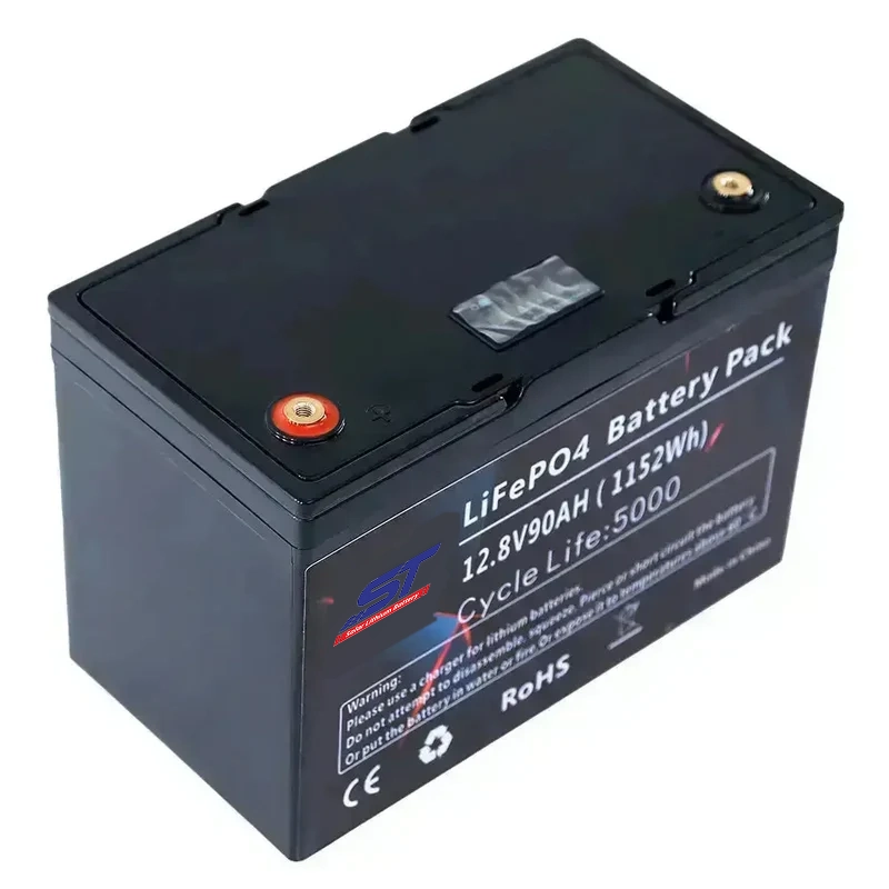 12.8V 90AH MSDS Certificate Lithium Ion Battery Pack