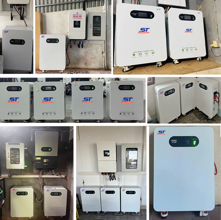 ST Batterie Lithium 15kwh 48V LiFePO4 Battery