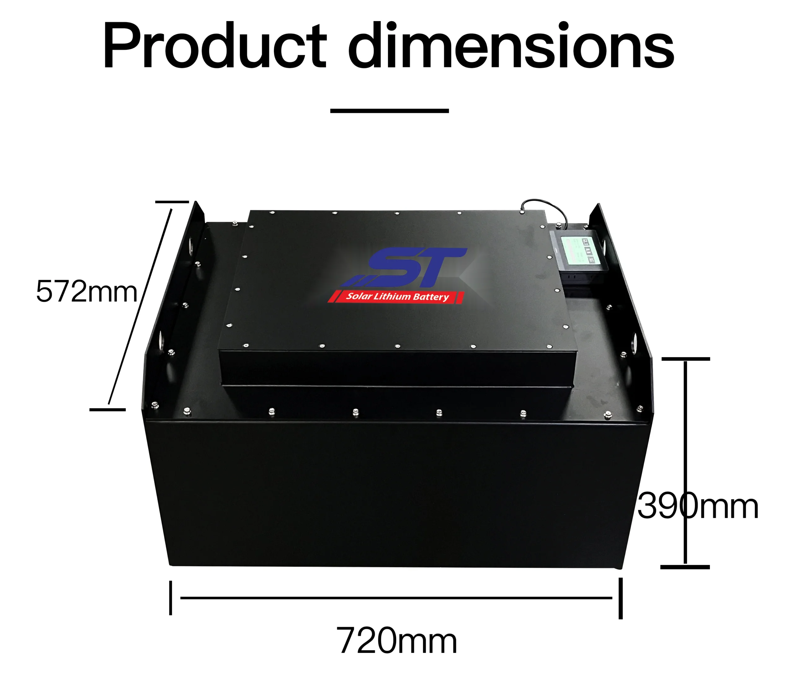51.2V 400AH Professional Forklift Portable Power Station Wireless Outdoor Battery 20kwh technical specification image 3