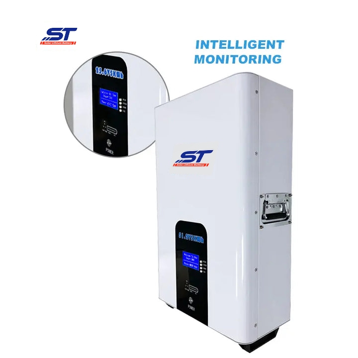 ST 51.2V 100ah Lithium Battery Best Price 48v 100ah 5 kwh Lithium Ion Battery Lifepo4 51.2v 100ah Wall Mount Home 48v 5kw Solar Energy Storage lithium batteries technical specification image 2