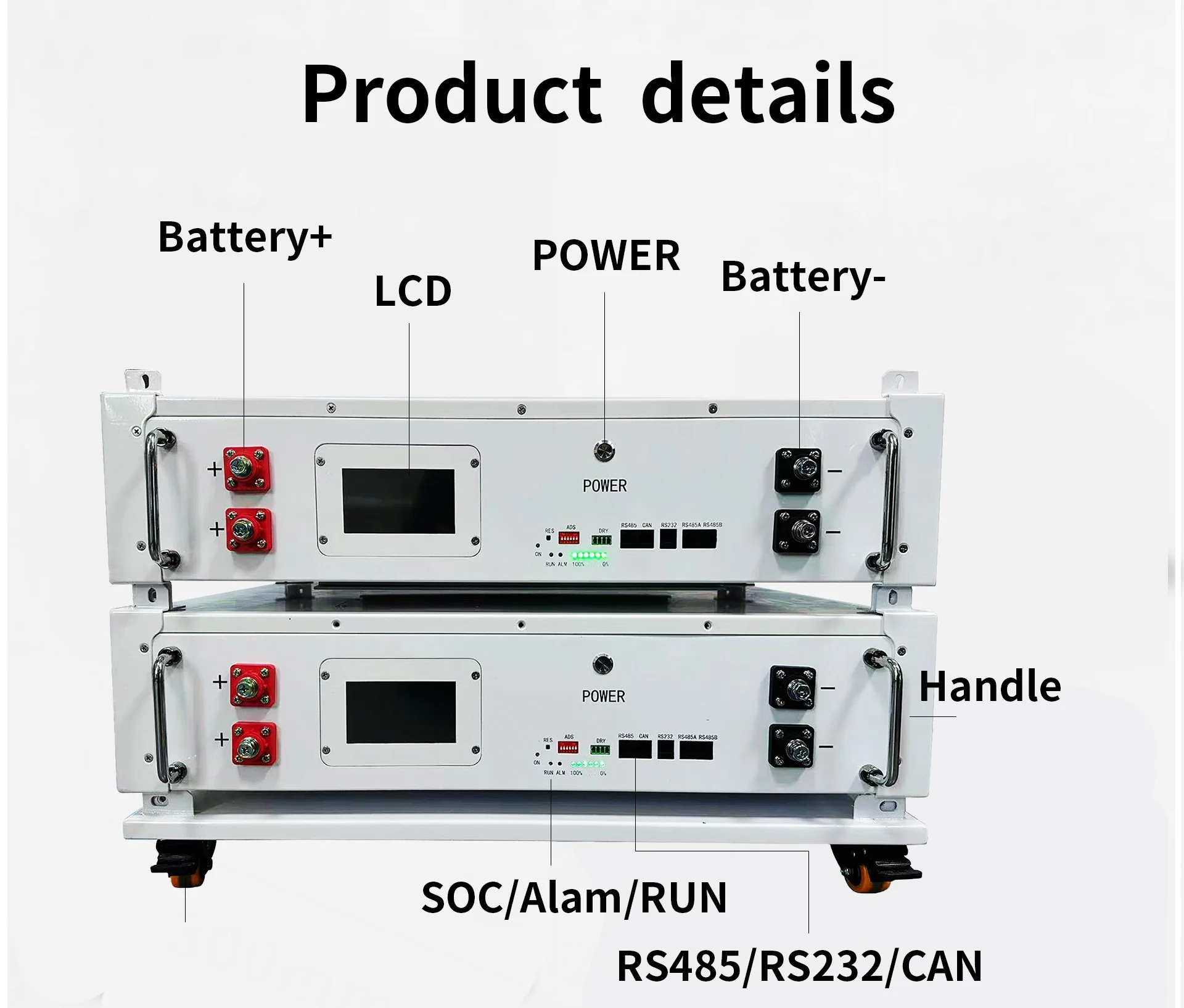 48V 100AH Solar System off Grid Sodium Battery technical specification image 3