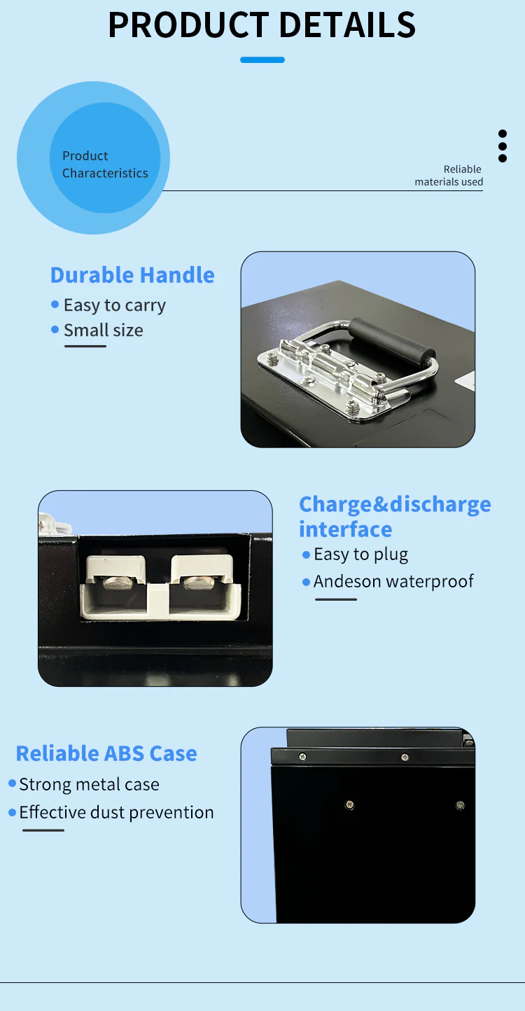 76.8V 50ah Solar System Lithium Solar Battery technical specification image 3