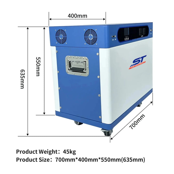 25.6V 150Ah LiFePO4 Lithium Battery with Inverter Solar