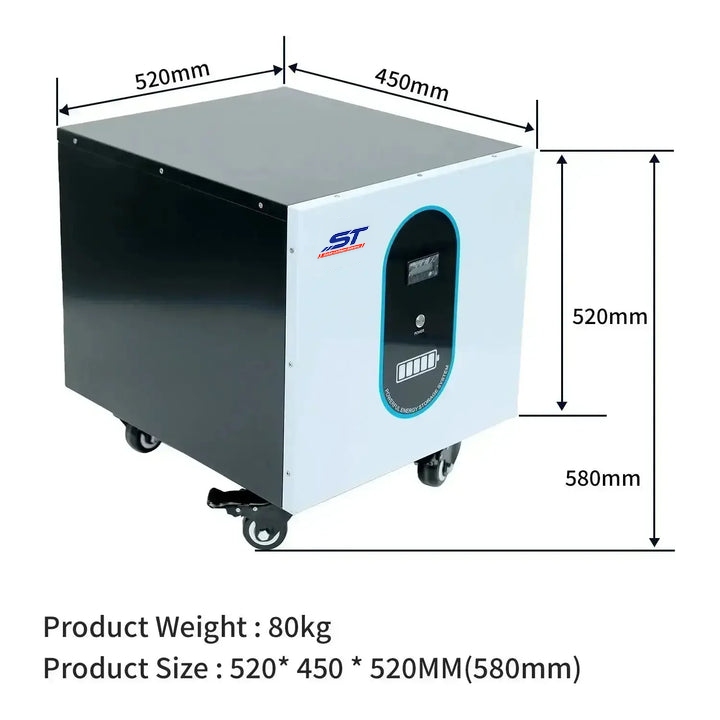 25.6V 230AH LiFePO4 Battery Solar Storage Battery Renewable Energy Battery
