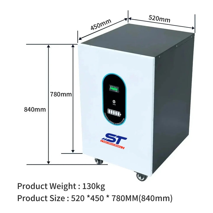 48V 230AH 11KW Energy Storage System Solar Portable Power LiFePO4 Battery