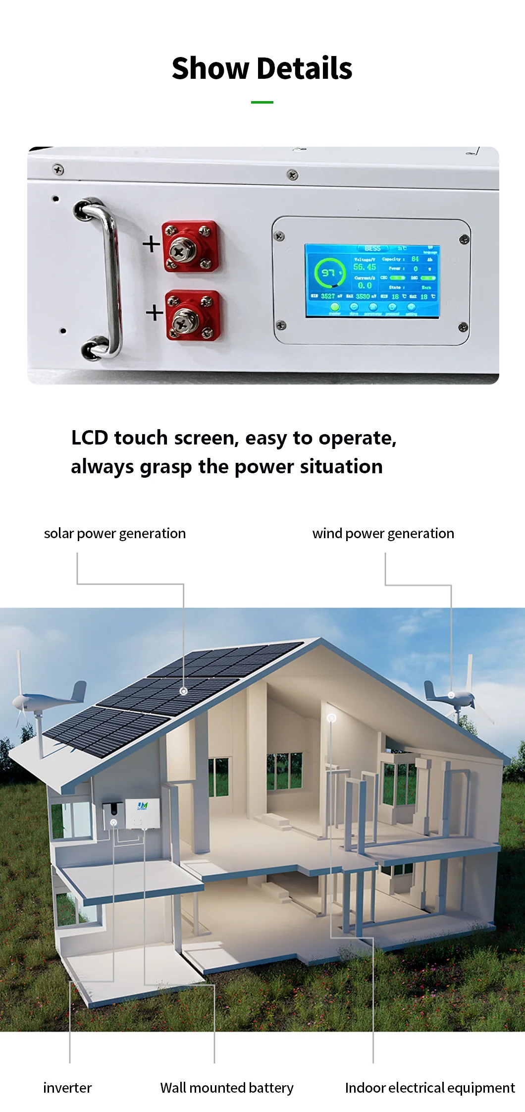 48V 100AH Rechargeable Na Ion Battery Pack Sodium Ion Battery technical specification image 6