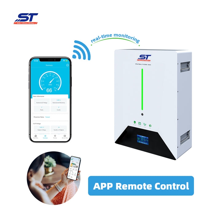 ST Supplier 48V 200ah Liion With Energy Storage Systems