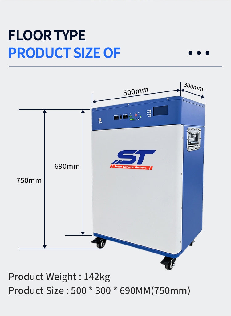 51.2V 300AH 15KW Lifepo4 Mobile Lithium Battery technical specification image 4