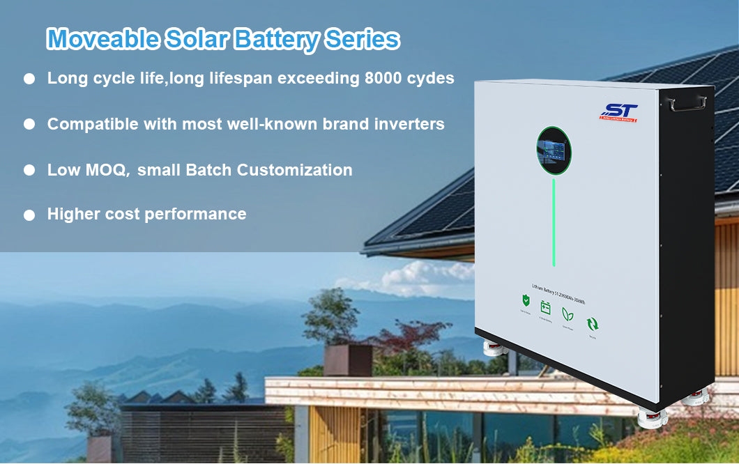 ST Factory Price 48V 51.2V 600ah 30kwh LiFePO4 Lithium Ion Battery for Residential Household Solar Energy Storage technical specification image 4