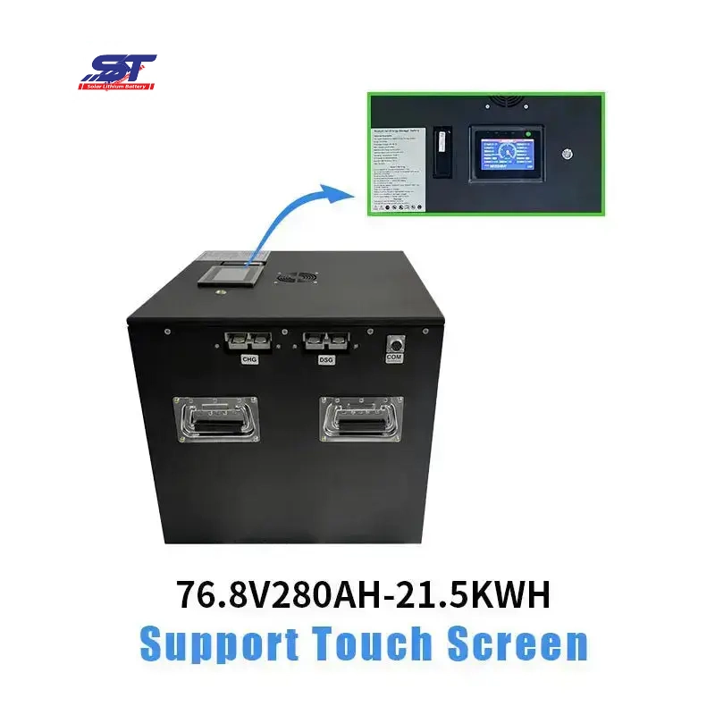 76.8V 280ah Lithium Batteries Solar Electric Motorcycles Yacht Battery