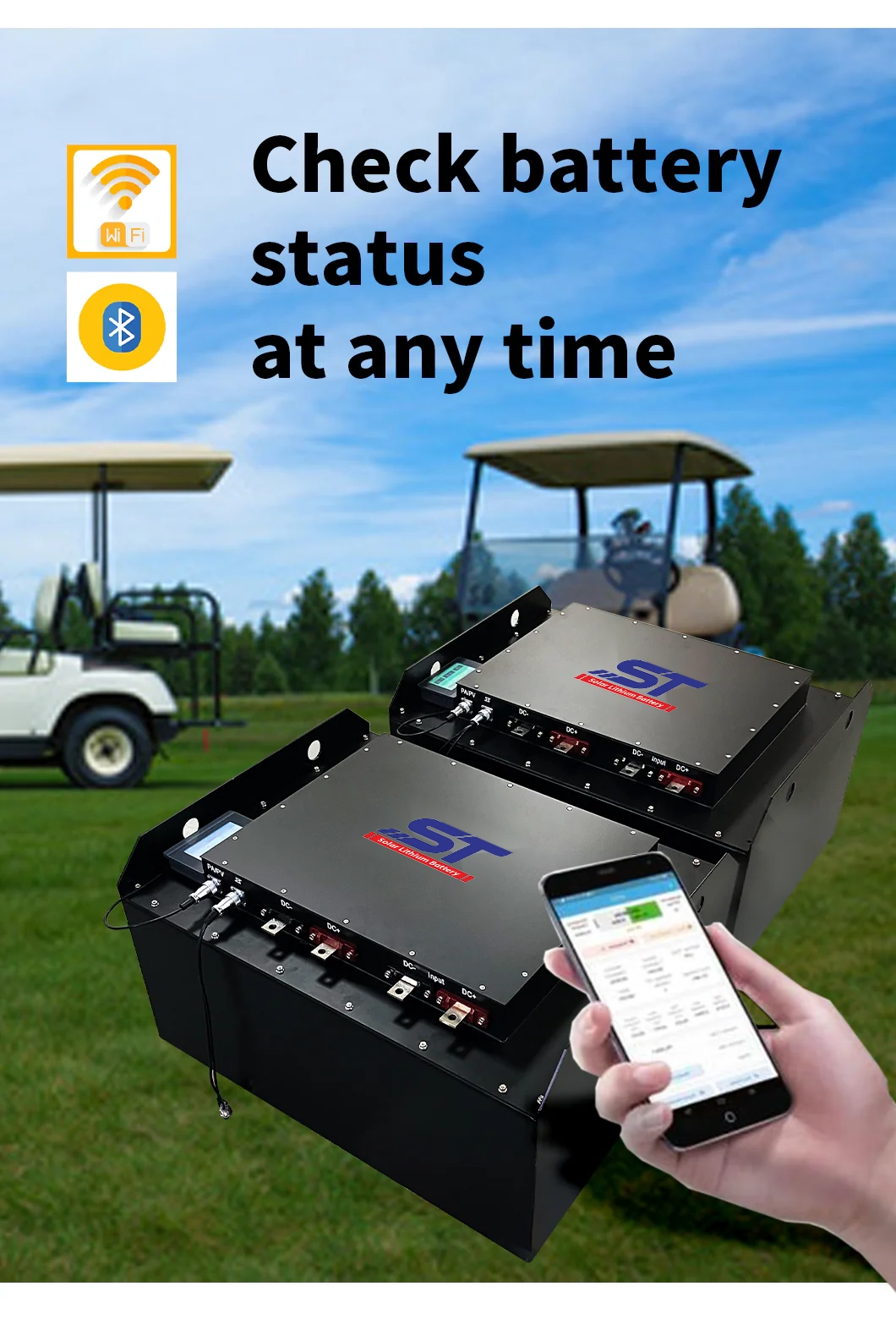 72V 240AH Solar Energy System Forklift Battery technical specification image 5