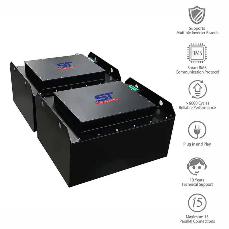 72V 240AH Forklift Battery LiFePO4 Solar Energy System Storage Battery