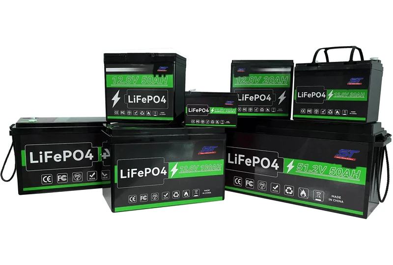 12.8V 50AH Electric Scooter Battery Rechargeable Solar Energy Storage Battery